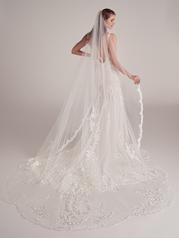 22MW915 Ivory Over Blush Gown With Natural Illusion back
