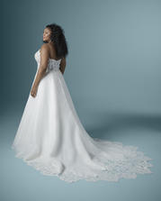 20MC274 Ivory gown with Nude Illusion back