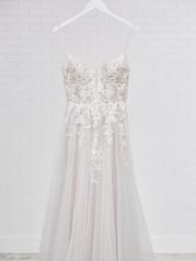 20MS604 Ivory Over Misty Mauve Gown With Nude Illusion detail