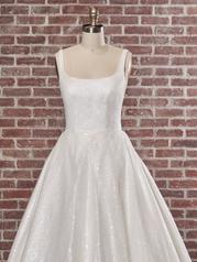 22MT535 All Ivory Gown With Ivory Illusion detail