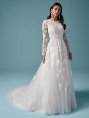 20MS682 Ivory Over Light Champagne (gown With Nude Illusio back