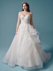 20MS603 Ivory Over Soft Blush (gown With Nude Illusion) (p front