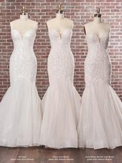 22RK577 All Ivory Gown With Ivory Illusion multiple