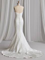 23RN669A01 Ivory Gown With Natural Illusion back