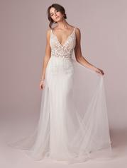 20RK724 Ivory (gown With Nude Illusion) (pictured) front