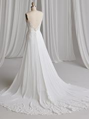 23RS622A01 All Ivory Gown With Ivory Illusion back