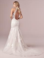 20RT726 Ivory Over Misty Mauve (gown With Nude Illusion) ( back