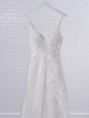 21RC393 All Ivory Gown With Ivory Illusion front