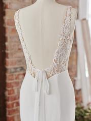 22RW568A01 Ivory Gown With Natural Illusion Pictured detail