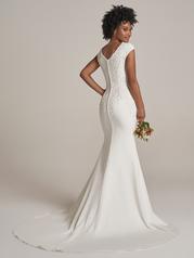 22RK540C01 All Ivory Gown With Ivory Illusion Pictured back