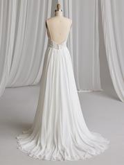 23RS693A01 Ivory Gown With Natural Illusion back