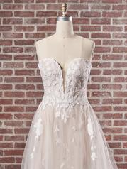 22RT517A01 All Ivory Gown With Ivory Illusion front