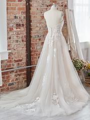 22RT517A01 All Ivory Gown With Ivory Illusion back