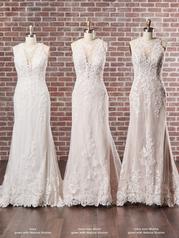 22RC522 Ivory Gown With Natural Illusion multiple