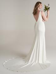 22RN910A01 Ivory Gown With Natural Illusion back