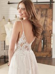 21RT781A01 Ivory Over Soft Blush Gown With Natural Illusion detail
