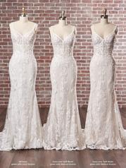 22RW590A01 All Ivory Gown With Ivory Illusion multiple