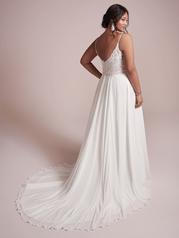 20RS712 Ivory (gown With Nude Illusion) (pictured) back