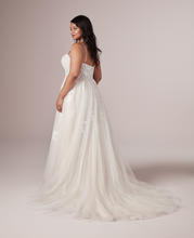 20RS230 Ivory Gown With Nude Illusion back