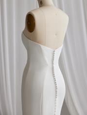 23RS680A01 Ivory Gown With Natural Illusion back