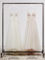 20RT721 Ivory/Blush/Pewter Accent Gown With Nude Illusion  multiple
