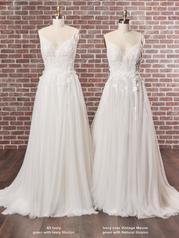 22RC573 All Ivory Gown With Ivory Illusion multiple