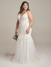 22RC600 Ivory Gown With Natural Illusion front