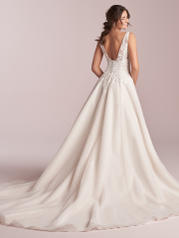 20RW698 Ivory (gown With Ivory Illusion) back