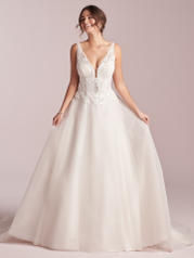20RW698 Ivory (gown With Ivory Illusion) front