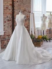 22SZ547 Ivory/Silver Accent Over Pearl Gown With Natural I front
