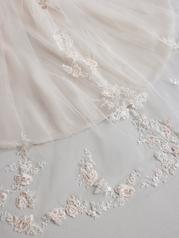 23SW657A01 Ivory/Blush And Gold Accent Over Rose Gold Gown Wi detail