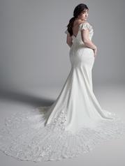 20SS655 Ivory Gown With Nude Illusion front
