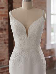 20SS655B11 Ivory Gown With Nude Illusion detail