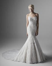 20SW205 Ivory Gown With Nude Illusion front
