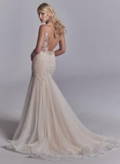 Khloe By Sottero And Midgley Ivory Over Nude back