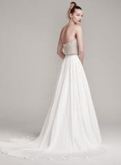 Rosella-BD6SR804 Ivory/Nude With Silver Accent back
