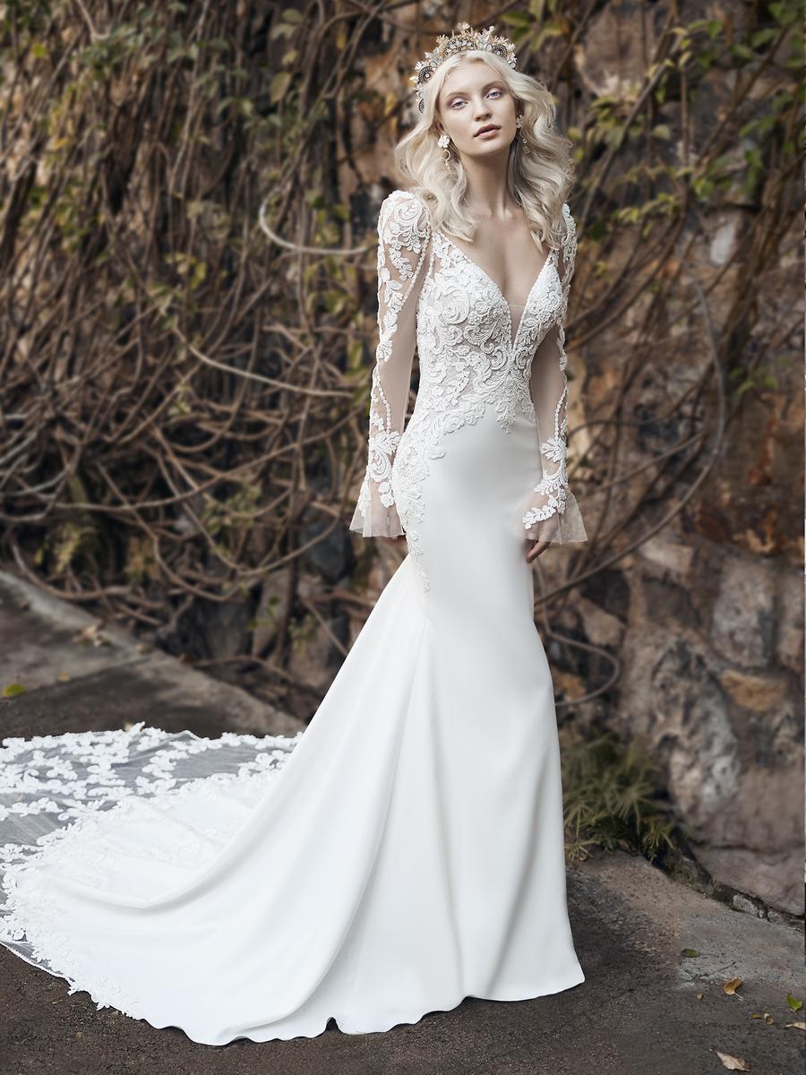 maggie sottero long sleeve dresses Nikki-20MS678 Maggie Sottero Designs