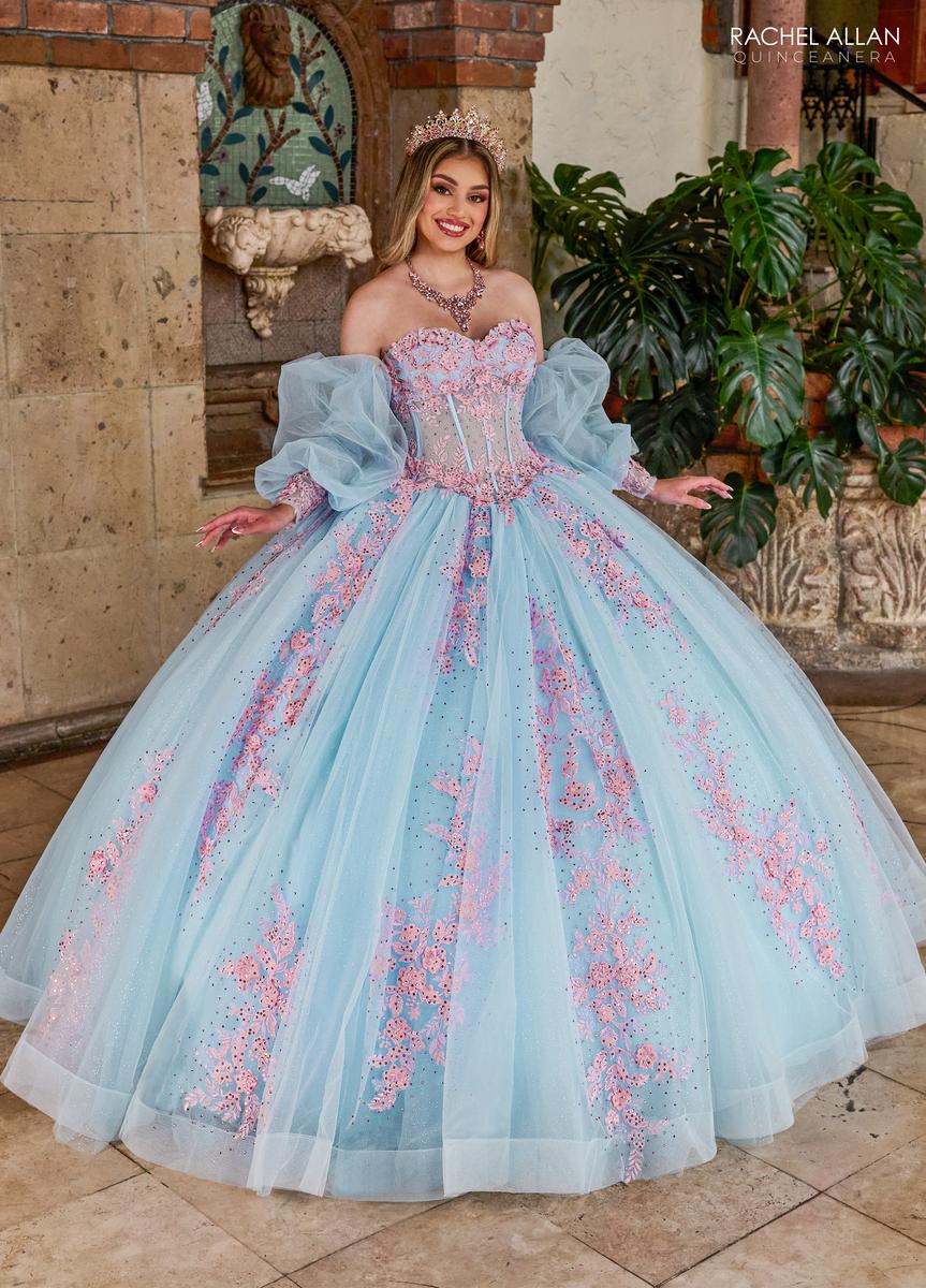 Rachel Allan Quinceanera RQ1140 Dejavu Boutique Mt Airy Maryland
