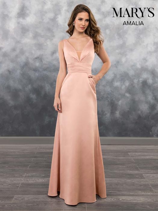 bridesmaid dresses maidstone Ladivine 7469 Size 20,22 Royal Long Bridesmaids Dress Simple Slit Satin Formal V Neck A Line Evening Gown 22 / Royal main image 1