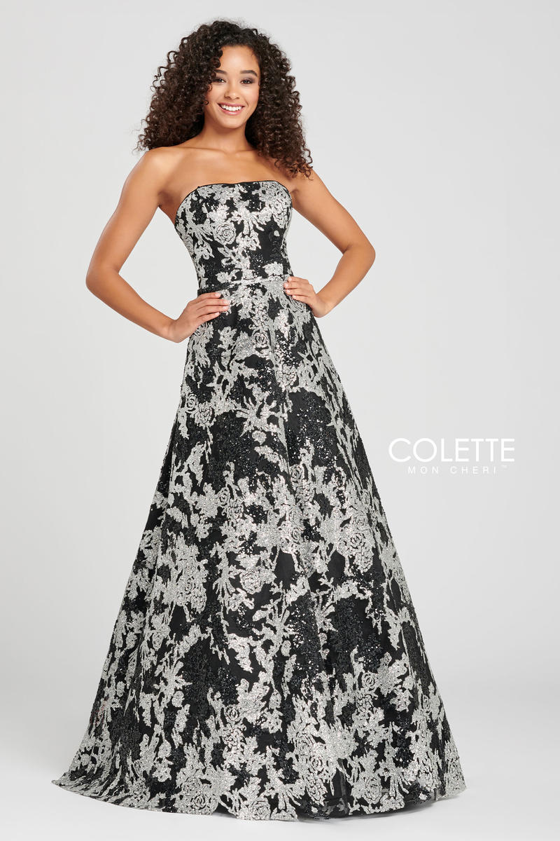 black concert dress long sleeve Round Neck Short Sleeves Green Floral Long Prom Dresses, Green Floral –  jbydress main image 1