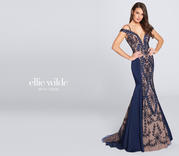 EW21715 Navy Blue/Nude front