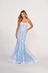 EW34090 Ivory/Blue front