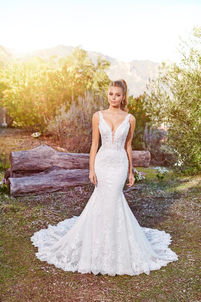 Sophia Tolli Bridal Y22267CAPE Prom Gowns, Wedding Gowns and Formal Wear -  Celestial Brides