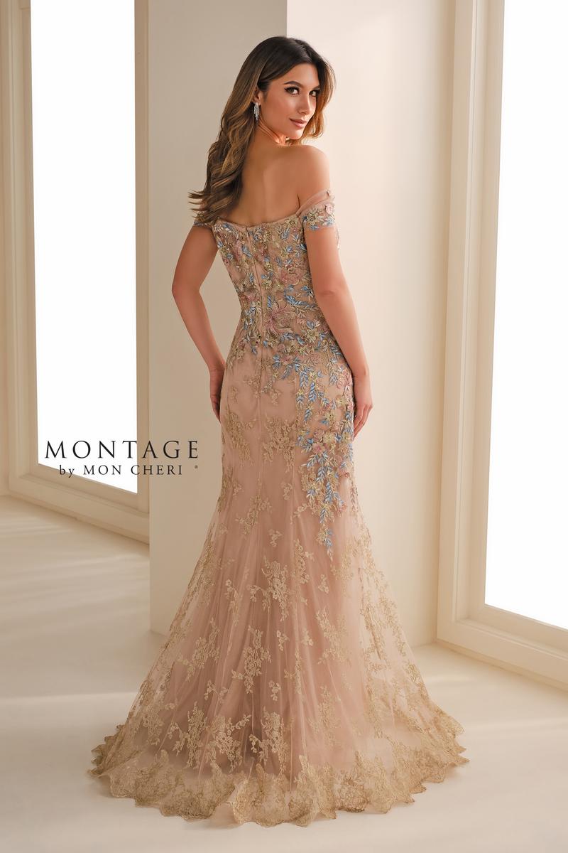 mon cheri homecoming dresses Colette for Mon Cheri CL12207 - Tulle Ball Gown With Slit 0 / Ivy