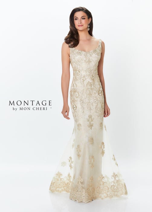 Montage by Mon Cheri designer Ivonne Dome designs this special occasion line wit 119933