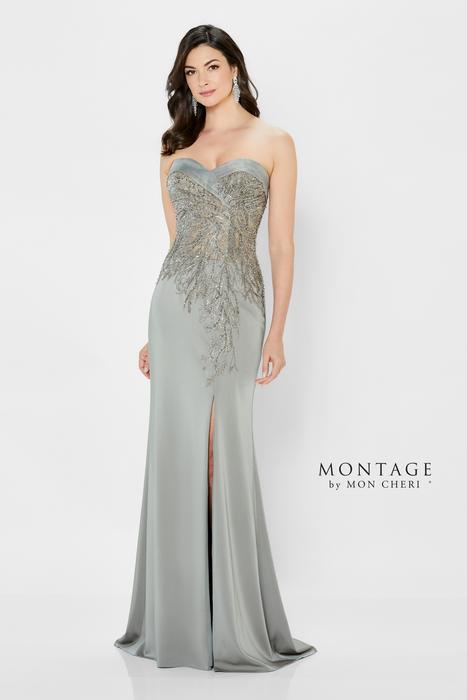Montage by Mon Cheri designer Ivonne Dome designs this special occasion line wit 122909
