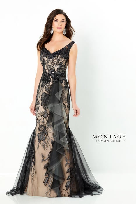 Montage by Mon Cheri designer Ivonne Dome designs this special occasion line wit 220943