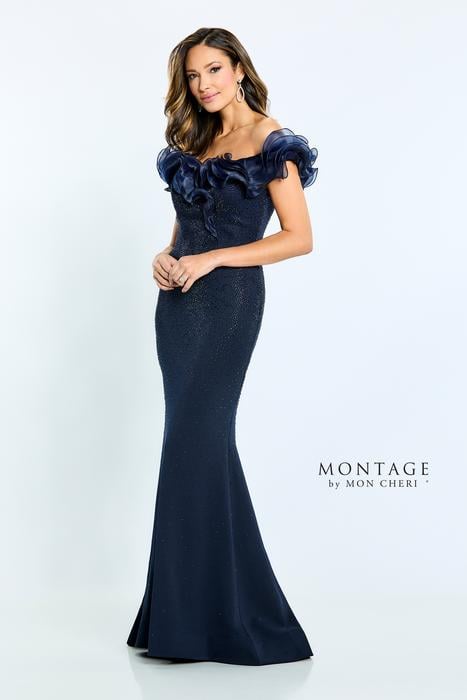 Montage by Mon Cheri designer Ivonne Dome designs this special occasion line wit M503