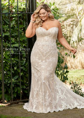Y11946BF Ivory/Deep Nude front