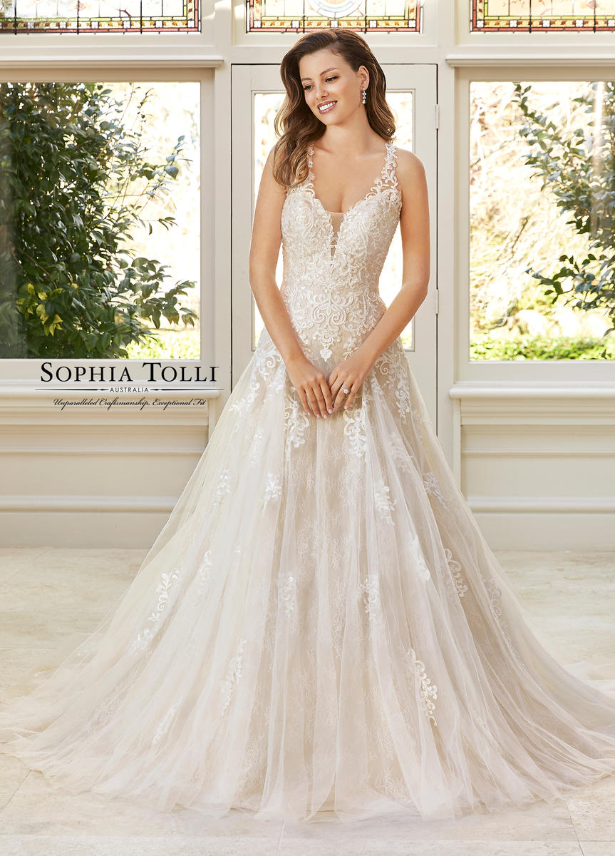 Sophia Tolli Wedding Dresses for Mon Cheri Sophia Tolli Bridal Y11963 ...